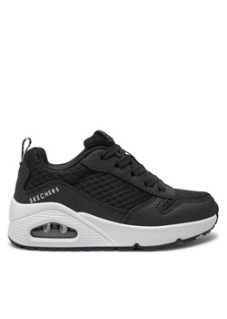 Sneakersy Skechers 403667L BLK Czarny ze sklepu eobuwie.pl w kategorii Buty sportowe dziecięce - zdjęcie 182113286