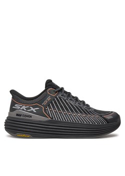 Buty do biegania Skechers Max Cushioning Suspension 220936 Czarny ze sklepu eobuwie.pl w kategorii Buty sportowe męskie - zdjęcie 182113498