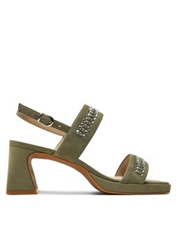 Sandały Caprice 9-28315-42 Khaki ze sklepu eobuwie.pl w kategorii Sandały damskie - zdjęcie 182113656