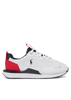 Sneakersy Polo Ralph Lauren Train 89 Sport RL02444101 Biały ze sklepu eobuwie.pl w kategorii Buty sportowe dziecięce - zdjęcie 182113757