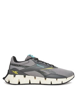 Sneakersy Reebok ZIG DYNAMICA STR 100209976 Szary ze sklepu eobuwie.pl w kategorii Buty sportowe męskie - zdjęcie 182114085