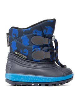 Śniegowce Boatilus Kd Joggy Sport Lace NJ09 VAR.17ZT Granatowy ze sklepu eobuwie.pl w kategorii Buty zimowe dziecięce - zdjęcie 182114115