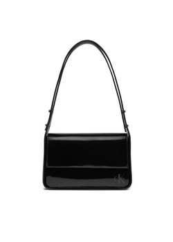 Torebka Calvin Klein Block Ew Flap Shoulderbag25 S K60K611833 Czarny ze sklepu eobuwie.pl w kategorii Listonoszki - zdjęcie 182114127