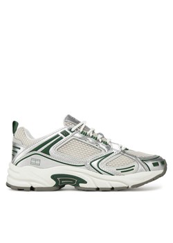 Sneakersy Tommy Jeans Archive'97 Metallic EN0EN02796 Zielony ze sklepu eobuwie.pl w kategorii Buty sportowe damskie - zdjęcie 182114395