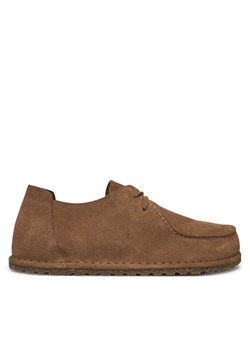 Półbuty Birkenstock Utti Lace 1027274 Brązowy ze sklepu eobuwie.pl w kategorii Półbuty męskie - zdjęcie 182114528