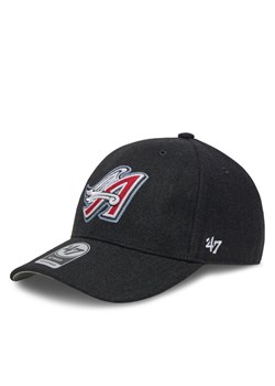 Czapka z daszkiem 47 Brand MLB Los Angeles Dodgers BCPTN-CHSMS04WIP Czarny ze sklepu eobuwie.pl w kategorii Czapki z daszkiem damskie - zdjęcie 182114585