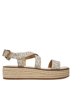 Espadryle MICHAEL Michael Kors Lynn 40S5LYFS1B Écru ze sklepu eobuwie.pl w kategorii Espadryle damskie - zdjęcie 182114625
