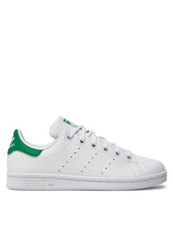 Sneakersy adidas Stan Smith J FX7519 Biały ze sklepu eobuwie.pl w kategorii Buty sportowe dziecięce - zdjęcie 182114646