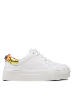 Sneakersy Kurt Geiger 720-Mini Laney Eagle 4316569979 Biały ze sklepu eobuwie.pl w kategorii Buty sportowe dziecięce - zdjęcie 182114665