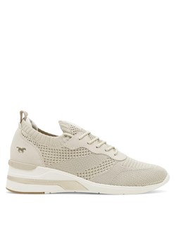Sneakersy Mustang 1378-304-243 Beżowy ze sklepu eobuwie.pl w kategorii Buty sportowe damskie - zdjęcie 182114686