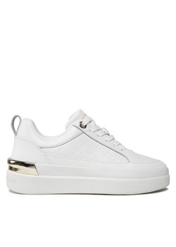 Sneakersy Tommy Hilfiger Lux Court Sneaker Monogram FW0FW07808 Biały ze sklepu eobuwie.pl w kategorii Buty sportowe damskie - zdjęcie 182114785