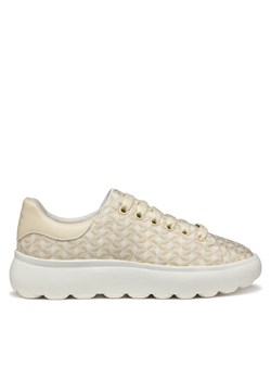 Sneakersy Geox D Spherica Ec4.1 D55TCD 0DSBC C1122 Beżowy ze sklepu eobuwie.pl w kategorii Buty sportowe damskie - zdjęcie 182114798