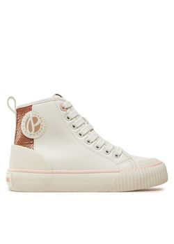 Trampki Pepe Jeans Ottis Young G PGS30608 Biały ze sklepu eobuwie.pl w kategorii Trampki dziecięce - zdjęcie 182114865
