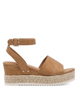 Sandały JENNY WS109-07 Brązowy ze sklepu eobuwie.pl w kategorii Espadryle damskie - zdjęcie 182114886