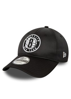 Czapka z daszkiem New Era Nba Satin 920 Nets 60434968 Czarny ze sklepu eobuwie.pl w kategorii Czapki z daszkiem męskie - zdjęcie 182114887