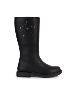 Kozaki Geox J Eclair Girl J369QP 000BU C9999 M Czarny ze sklepu eobuwie.pl w kategorii Buty zimowe dziecięce - zdjęcie 182114907