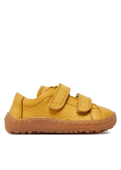 Sneakersy Froddo Barefoot Base G3130240-6 M Żółty ze sklepu eobuwie.pl w kategorii Półbuty dziecięce - zdjęcie 182114946