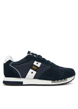 Sneakersy Blauer S5QUEENS01/MES-NVY/WHI Granatowy ze sklepu eobuwie.pl w kategorii Buty sportowe męskie - zdjęcie 182115087
