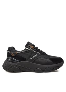 Sneakersy Guess Micola FL7MIC FAL12 Czarny ze sklepu eobuwie.pl w kategorii Buty sportowe damskie - zdjęcie 182115317