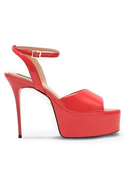 Sandały Nine West CHANDA ZL23031CC Czerwony ze sklepu eobuwie.pl w kategorii Sandały damskie - zdjęcie 182115378