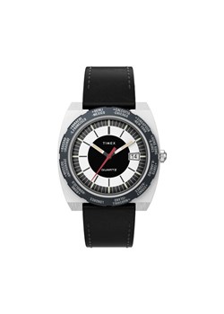 Zegarek Timex World Time 1972 Reissue TW2V69500 Czarny ze sklepu eobuwie.pl w kategorii Zegarki - zdjęcie 182115416
