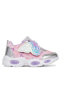 Sneakersy Nelli Blu K23933 Różowy ze sklepu eobuwie.pl w kategorii Buty sportowe dziecięce - zdjęcie 182115575