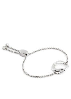 Bransoletka Calvin Klein 35000006 Srebrny ze sklepu eobuwie.pl w kategorii Bransoletki - zdjęcie 182115586