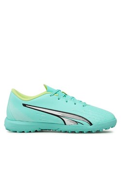 Buty do piłki nożnej Puma Ultra Play Tt Jr 10723603 Zielony ze sklepu eobuwie.pl w kategorii Buty sportowe dziecięce - zdjęcie 182115708