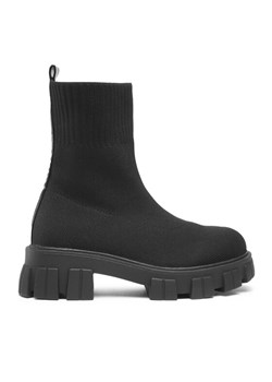 Botki DeeZee WS5553-11 Czarny ze sklepu eobuwie.pl w kategorii Botki - zdjęcie 182115887