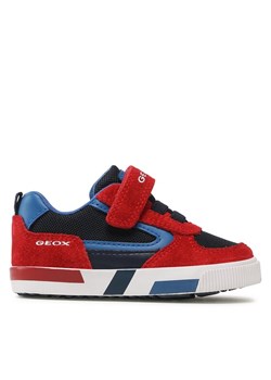 Sneakersy Geox B Kilwi Boy B35A7B01422C7217 M Czerwony ze sklepu eobuwie.pl w kategorii Buty sportowe dziecięce - zdjęcie 182115936