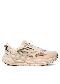 Sneakersy Hoka Clifton L Athletics 1160050 Beżowy ze sklepu eobuwie.pl w kategorii Buty sportowe męskie - zdjęcie 182115977