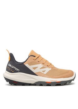 Trekkingi Salomon Outpulse W 416887 20 V0 Brązowy ze sklepu eobuwie.pl w kategorii Buty sportowe damskie - zdjęcie 182115995