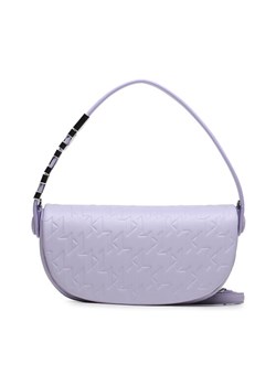 Torebka KARL LAGERFELD 230W3089 Fioletowy ze sklepu eobuwie.pl w kategorii Listonoszki - zdjęcie 182116085