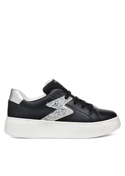 Sneakersy Geox J Mikiroshi J45DVA 0BCEW C0039 S Czarny ze sklepu eobuwie.pl w kategorii Buty sportowe dziecięce - zdjęcie 182116126