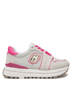 Sneakersy Liu Jo Maxi Wonder BA5029 PX027 Szary ze sklepu eobuwie.pl w kategorii Buty sportowe damskie - zdjęcie 182116169