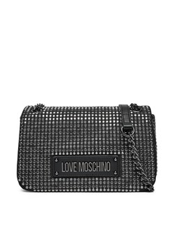 Torebka LOVE MOSCHINO JC4136PP1MLL100A Czarny ze sklepu eobuwie.pl w kategorii Listonoszki - zdjęcie 182116359