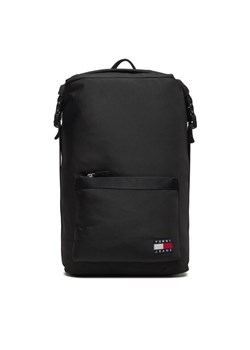 Plecak Tommy Jeans Tjm Daily Rolltop Backpack AM0AM11965 Czarny ze sklepu eobuwie.pl w kategorii Plecaki - zdjęcie 182116409