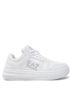 Sneakersy EA7 Emporio Armani 7Y000011 AF11988 MZ024 Biały ze sklepu eobuwie.pl w kategorii Buty sportowe dziecięce - zdjęcie 182116457