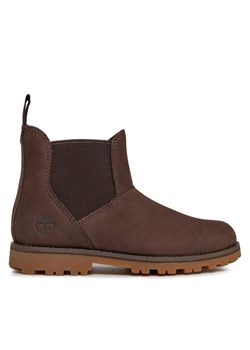 Botki Timberland Asphalt Trail Chls TB0A2BK2V131 Brązowy ze sklepu eobuwie.pl w kategorii Buty zimowe dziecięce - zdjęcie 182116915