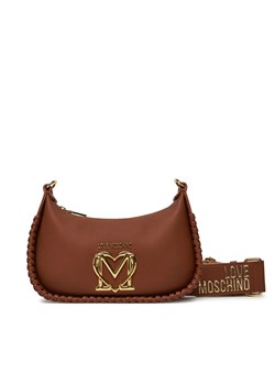 Torebka LOVE MOSCHINO JC4128PP1MLJ0201 Brązowy ze sklepu eobuwie.pl w kategorii Listonoszki - zdjęcie 182116939