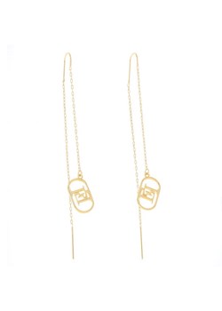 Kolczyki Elisabetta Franchi OR-54M-42E2-V150 Złoty - id: 8053686016386 - marki Elisabetta Franchi - 182116979 Kolczyki Elisabetta Franchi OR-54M-42E2-V150 Złoty ze sklepu eobuwie.pl w kategorii Kolczyki - zdjęcie 182116979