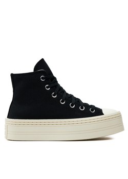 Trampki Converse Chuck Taylor All Star Modern Lift Platform Canvas A06141C Czarny ze sklepu eobuwie.pl w kategorii Trampki damskie - zdjęcie 182117206