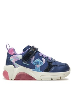 Sneakersy Geox J Fadinlight B J46M4B 0ANKN C4268 S Granatowy ze sklepu eobuwie.pl w kategorii Buty sportowe dziecięce - zdjęcie 182117216