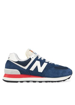 Sneakersy New Balance U574VPN Granatowy ze sklepu eobuwie.pl w kategorii Buty sportowe damskie - zdjęcie 182117237