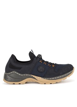 Sneakersy Rieker M0564-14 Granatowy ze sklepu eobuwie.pl w kategorii Buty sportowe damskie - zdjęcie 182117255
