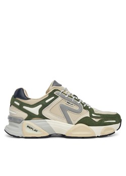 Sneakersy REPLAY GMS9M .000.C0008T Zielony ze sklepu eobuwie.pl w kategorii Buty sportowe męskie - zdjęcie 182117298