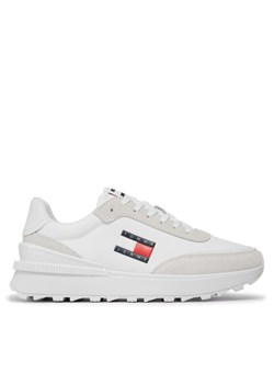 Sneakersy Tommy Jeans Tjm Technical Runner EM0EM01265 Biały ze sklepu eobuwie.pl w kategorii Buty sportowe męskie - zdjęcie 182117345