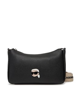 Torebka KARL LAGERFELD A2W30106 Czarny ze sklepu eobuwie.pl w kategorii Listonoszki - zdjęcie 182117625