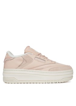 Sneakersy Reebok CLUB C EXTRA 100221045 Różowy ze sklepu eobuwie.pl w kategorii Buty sportowe damskie - zdjęcie 182117747