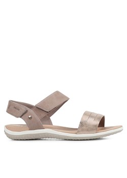 Sandały Geox D Sandal Vega D02R6F 09ACF C5004 Brązowy ze sklepu eobuwie.pl w kategorii Sandały damskie - zdjęcie 182117759